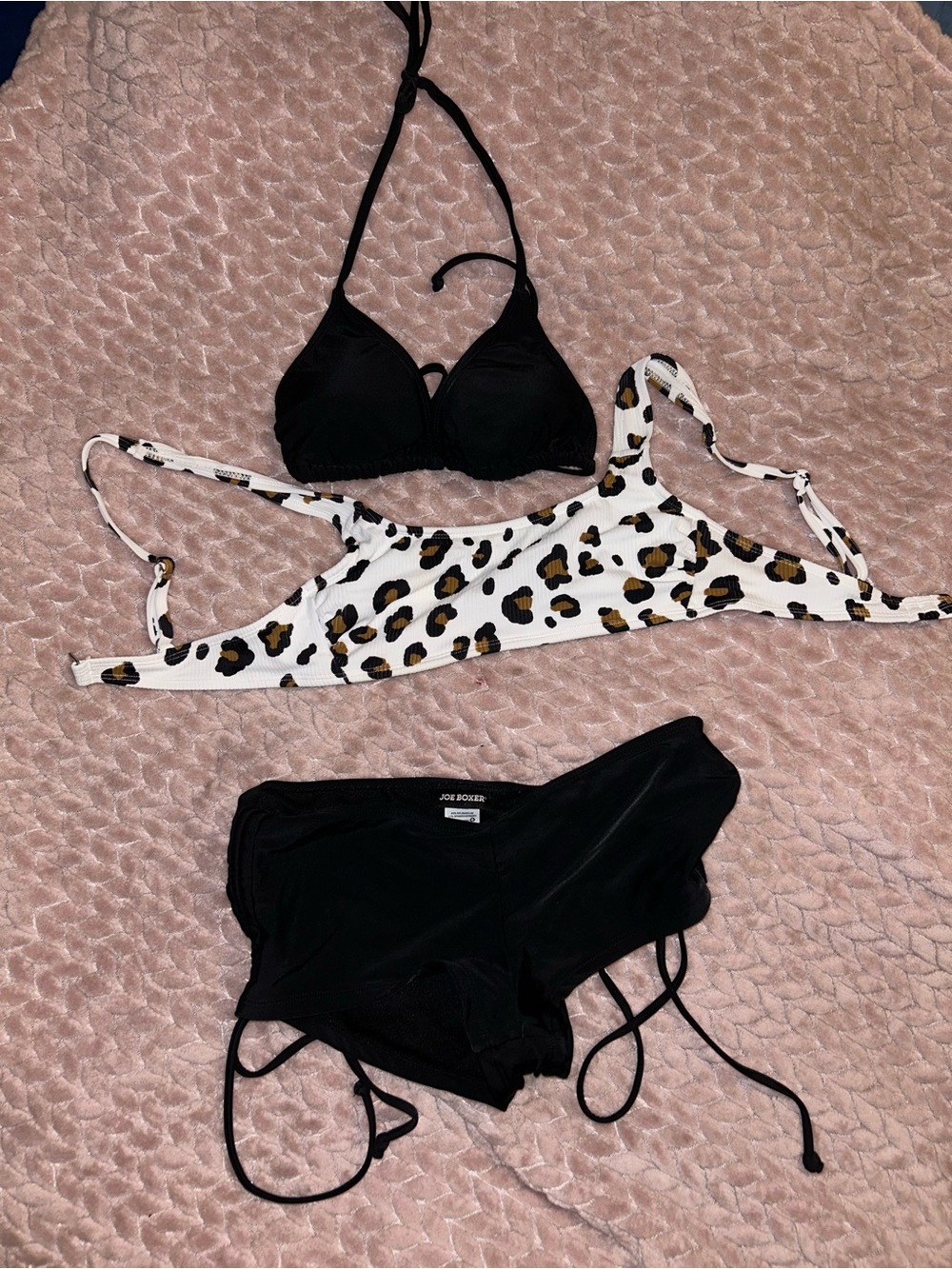 Joe Boxer Black Bikini